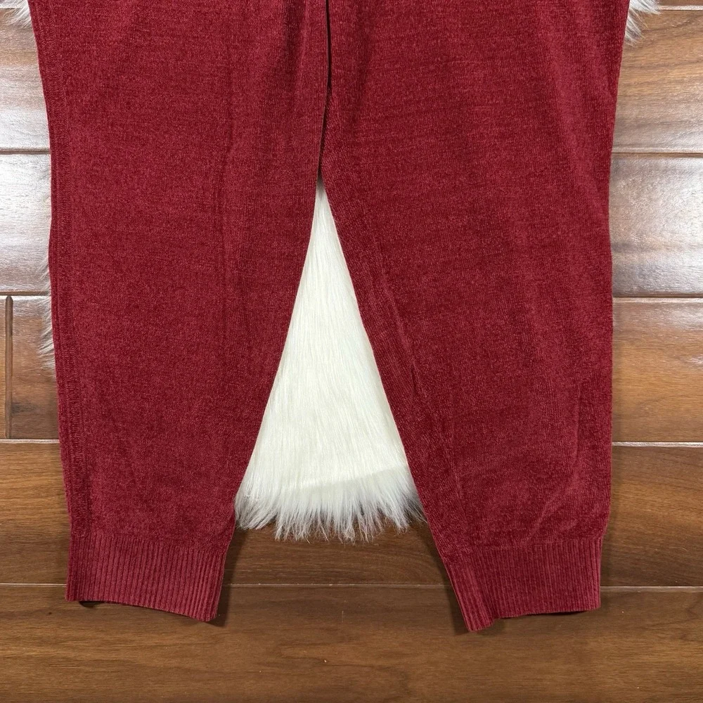 Tommy Bahama Women's Size XL Sangria Red Sea‎ Light Sweater Jogger Pants
